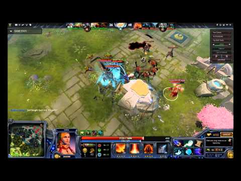Dota 2 First Godlike w/ Lina