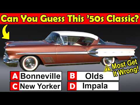 How Many 1950s Cars Can You Remember? Start the Quiz Now...