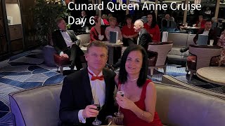 Cunard Queen Anne Cruise what is the red and gold Knight all about? ￼