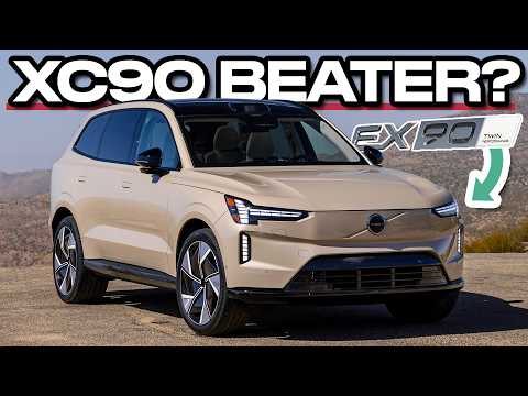 All-electric large SUV first drive (Volvo EX90 Ultra Performance 2024 Review)