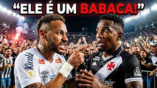 ELE É UM BABACA!  Neymar Detona Thiago Mendes após Confusão em Santos x Vasco! 🚨