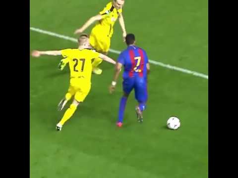 Insane goal from Barcelona U19 prospect - Jordi Mboula