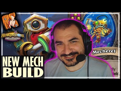 A NEW MECHEREL BUILD?! - Hearthstone Battlegrounds