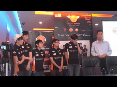 Orange Esports DoTA Receiving Sponsorship RM100k and Flag Off To ESWC Paris