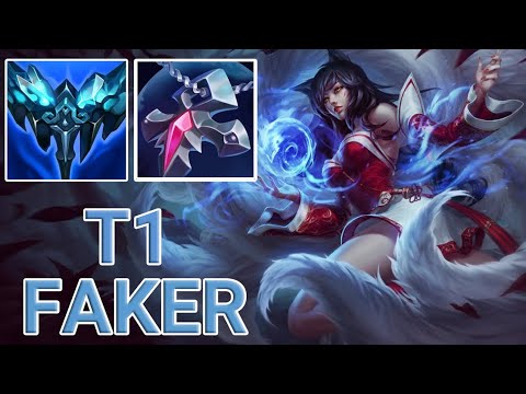T1 Faker Ahri Mid VS Zoe | KR GrandMaster Patch 13.8