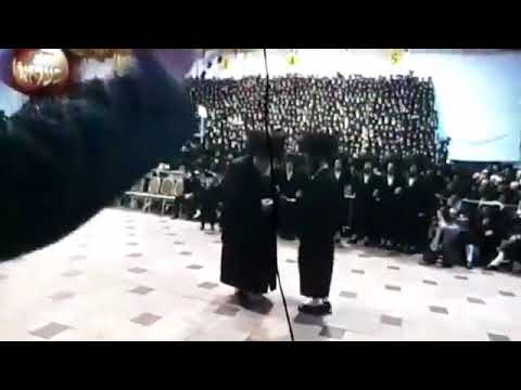Belzer Rebbe Dancing With His Grandson - 15 Sivan 5778