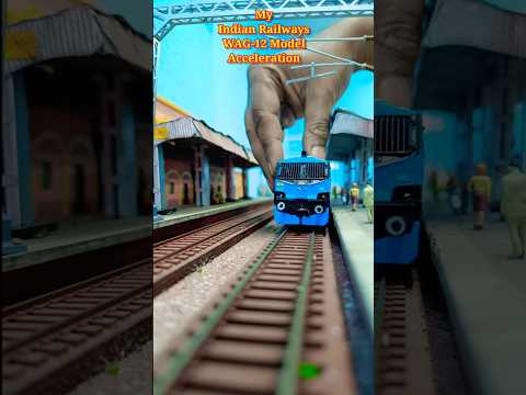Indian Railways WAG 12 Model | WAG 12 Acceleration | train video #shorts #indianrailways #trainvideo