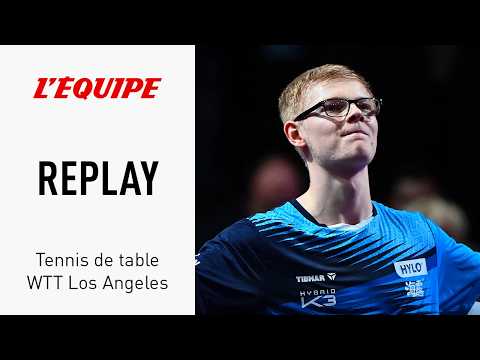 Tennis de table - Le replay du match entre Félix Lebrun et Kao Cheng-Jui au WTT de Los Angeles