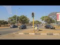drive to Robert Mugabe International Airport in Harare, Zimbabwe