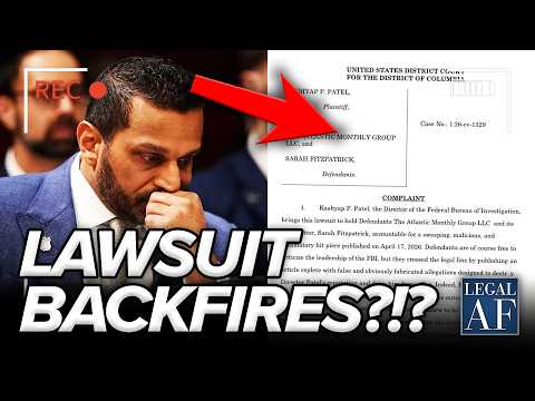Kash Patel Lawsuit INSTANTLY BACKFIRES as Reporters DOUBLE DOWN?!?!