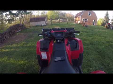 2017 Brute force 750 Boss Audio ATV Speakers with LEDs