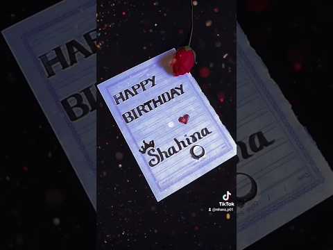 👑Shahina #loveart type your letter 💌 subscribe