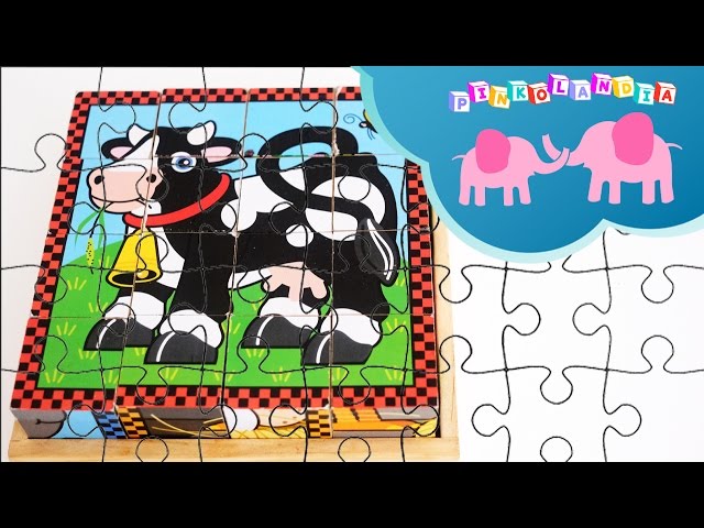 Vídeo relacionado con Funsland Puzzle Madera Niños 3 Años - 6 Sets 30 Piezas Rompecabezas Madera Niños, Juguetes Montessori Infantiles Puzzles Animal Educativos Juguete Regalo Navidad para Niños Niñas de 3 4 5 Años