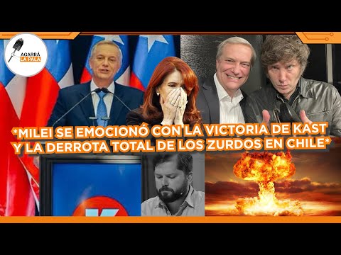 MILEI WAS THRILLED BY THE CRUSHING DEFEAT OF THE CHILEAN LEFTISTS AND THE VICTORY OF KAST FOR PRE...