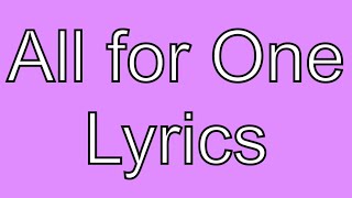 Barbie and the Three Musketeers - All for One (Lyric Video)