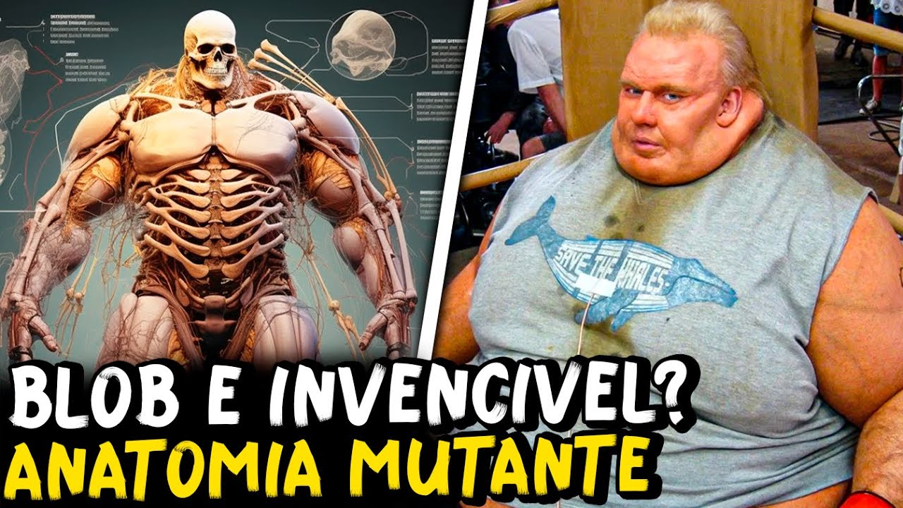 ANATOMIA DO BLOB - O TANQUE DE GUERRA DOS MUTANTES -  é imune a dano físico
