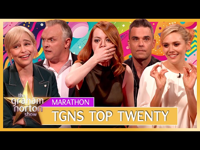 The Top 20 Best Moments In Graham Norton Show History | TGNS Ranked SDDEFAULT Thumbnail