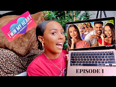 REACTING to Twin My Heart Season 3 Ep 1| Merrell Twins Find Tik Tok Nate Wyatt a GF| AwesomenessTV😱