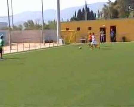 Altius E1 scoort 1-0 tegen Mollet A