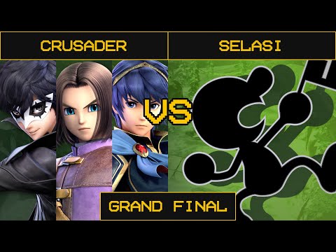 ESC 32 Smash Ultimate Grand Final - Crusader (Marth, Hero, Joker) Vs. Selasi (Mr. Game & Watch)