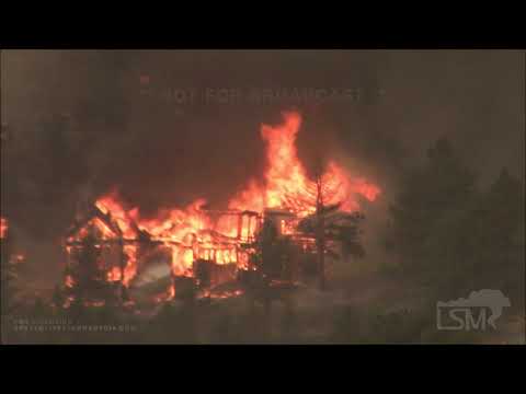10-17-2020 Lyons CO - Brand New Cal Wood Fire Start Multiple Homes Burned