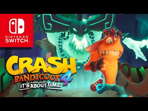 Crash Bandicoot: 4 It's About Time - 106% Walkthrough Part 1 (Nintendo Switch)