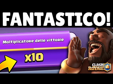 COSAAA??? MOLTIPLICATORE x10! FANTASTICO! - Clash Royale