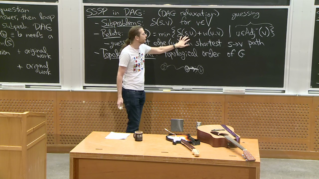 17. Dynamic Programming, Part 3: APSP, Parens, Piano