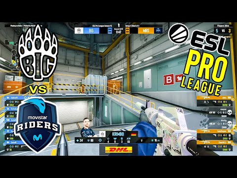 BIG vs Movistar Riders [Group C | BO3][ESL Pro League Season 15] - CS:GO HIGHLIGHTS