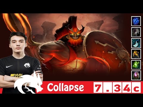 [DOTA 2] TSpirit.Collapse the MARS [OFFLANE] [7.34c]