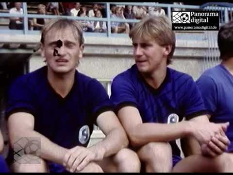 Die BSG Stahl Brandenburg in der Vorbereitung zur Saison 1987/88 - www.panoramadigital.de