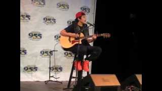 Austin Mahone - Let Me Love You acoustic Detroit 11-24-12