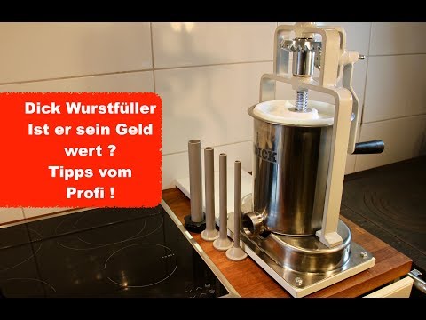 Wurstfüller Dick 6,8 Liter im Test / Kaufberatung / Tipps & Bewertung vom Profi❗️