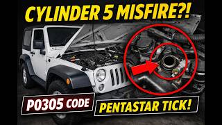 Jeep 3.6 Pentastar P0305 Misfire – Checking Cylinder 5 Before Lifter Replacement