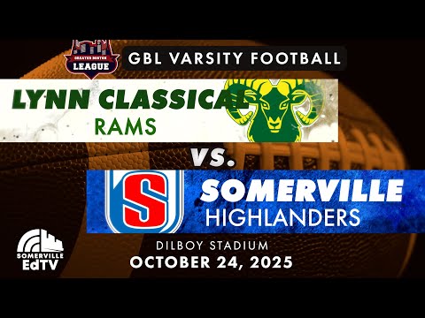 SHS Football vs LYNN CLASSICAL LIVE 6pm 10-24-25