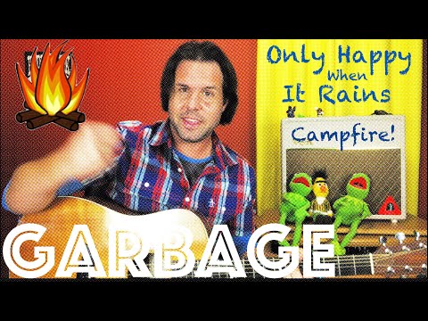 Guitar Lesson: How To Play Only Happy When It Rains by Garbage - Campfire Edition!