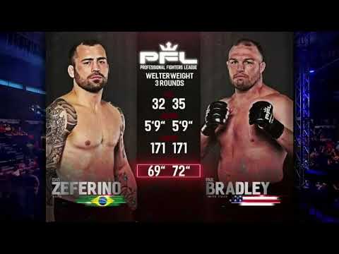 Joao Zeferino vs Paul Bradley PFL 3 MMA