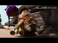 Disney Pixar S Up 2009 Dogs Chase Scene Teletoon Aired In 2012