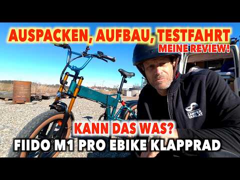 #1353 GUT? eBike fürs TCL-Team! FIIDO M1 PRO | Klapprad | Vorstellung & erste Kilometer