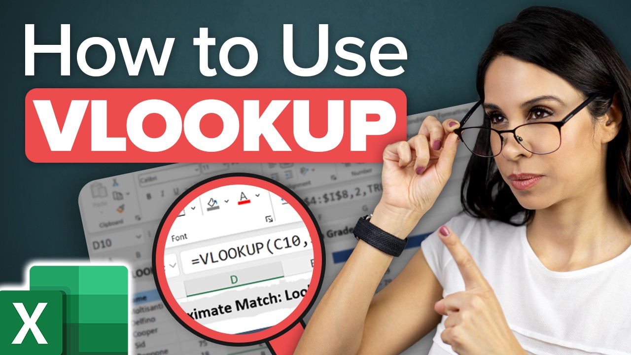 Excel VLOOKUP Tutorial + Free Template Download