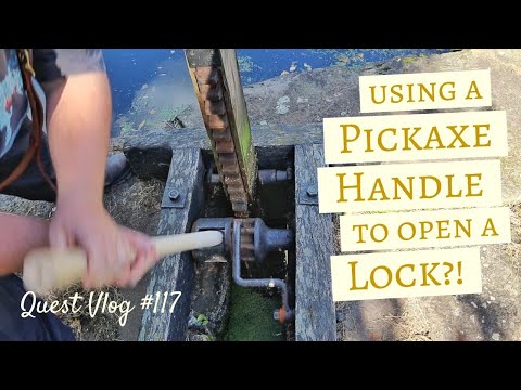 Will A Pickaxe Handle Work Instead of the Calder & Hebble Handspike?? | Quest Vlog #117