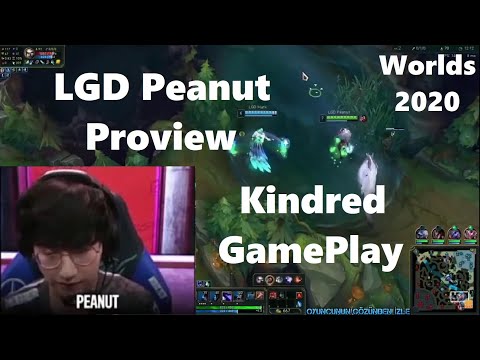 Proview Peanut Kindred Jungle vs Graves POV Worlds 2020  LGD vs R7 Game 1