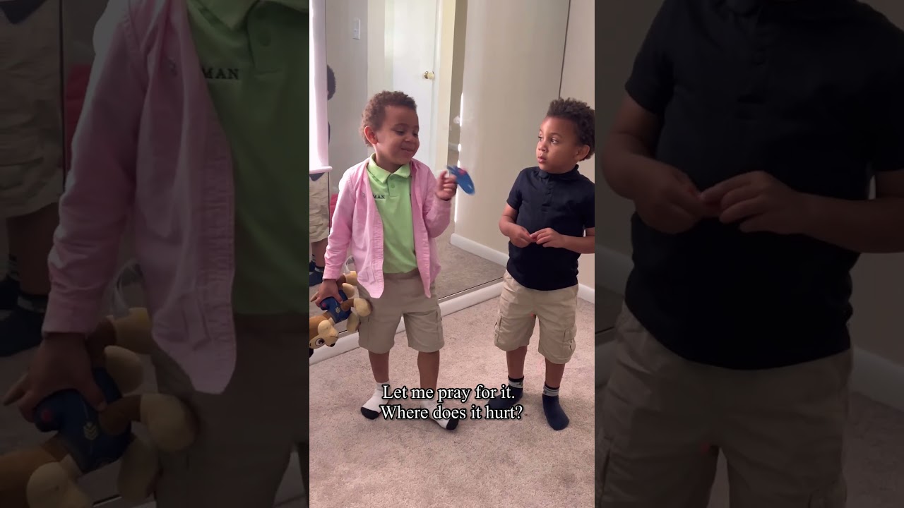 These Twins Are So Loving And Caring.They Always Have Each Other's Back. #love #twins #brother