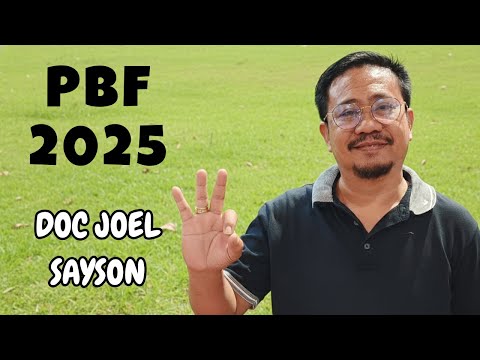 PBF 2025 | Doc Joels Sayson