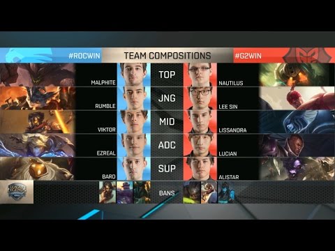 ROC vs G2 Highlights - ROCCAT vs G2 ESPORTS - EU LCS Week 6 - SPRING 2016