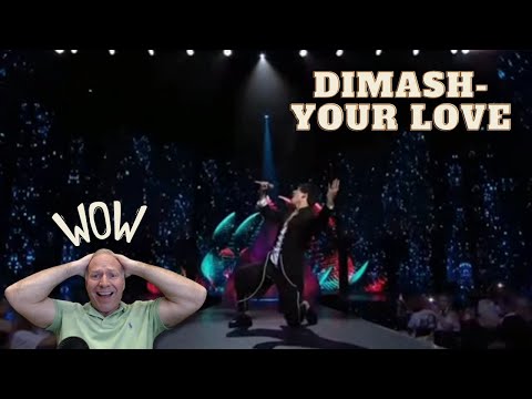 DIMASH - Your Love |  How Does He Do That?! | REACTION