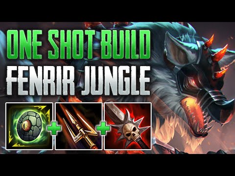 CRIT FENRIR BUT IT DOES NO DAMAGE! Fenrir Jungle Gameplay (SMITE Conquest)