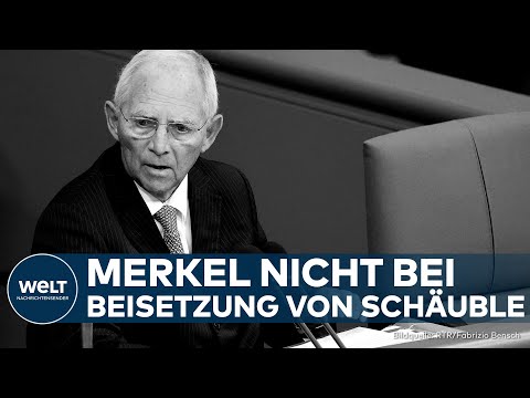 WOLFGANG SCHÄUBLE: Politiker und Angehörige nehmen in Offenburg Abschied – Angela Merkel nicht dabei