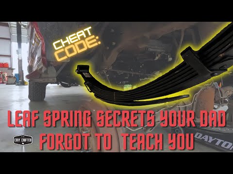 The Easy Leaf Spring Add/Delete Solution