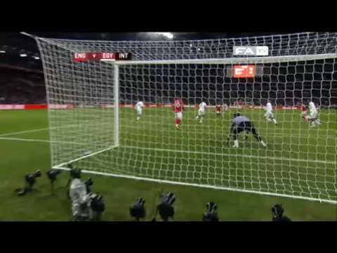 England 3 Egypt 1 - The Goals - 2010